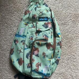 Kavu Sling Rope Bag Sasquatch Print